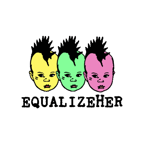 EqualizeHer music women equality equal Sticker