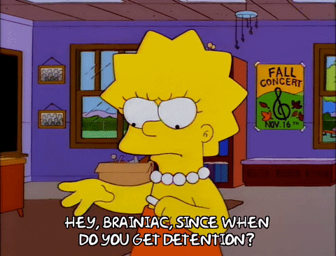 lisa simpson GIF