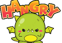 Hungry Dragon Sticker by Scentco Inc