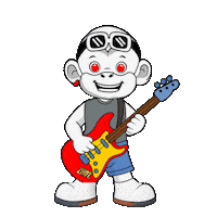 Rock Band Sticker by Zhot Music