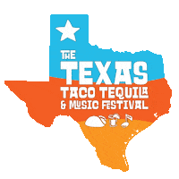 Festival Texas Sticker by Baja Cantina And Fiesta