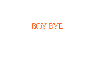 yadhyt sad bye adios fast delivery Sticker