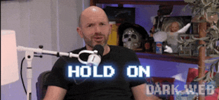 Hold On Wait GIF by Dark Web