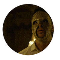 mario casas mask Sticker