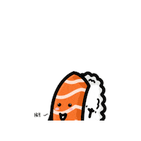 Sushi Hello Sticker