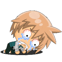 sad cry Sticker by Sammy_Krizpy