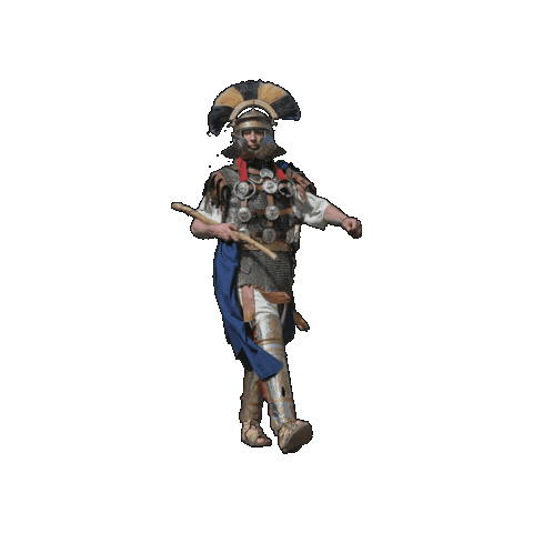Museumparkarcheon giphygifmaker warrior soldier roman Sticker