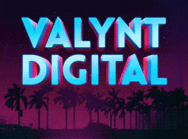 valyntdigital neon digital agency nike GIF