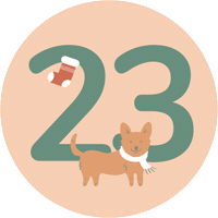 Advent Sticker by Wüfers