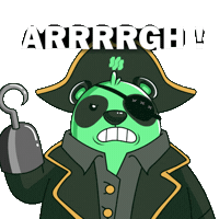 One Piece Pirate Sticker by SuperVerse