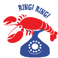 dionnedesign phone ring call me telephone Sticker