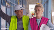 norm and jess GIF by theblock