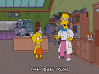 happy lisa simpson GIF