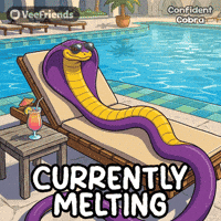Summer Melting GIF by VeeFriends