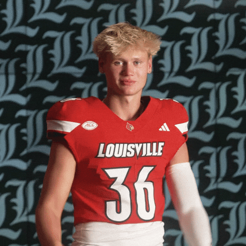 University Of Louisville Football GIF by Louisville Cardinals