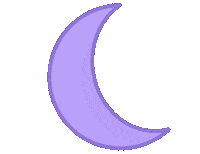 TulipanesDeColores moon purple luna aestethic Sticker