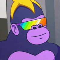 Think About It GIF by CyberKongz Official