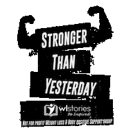 wlstories weightloss bodypositive wls fedup Sticker