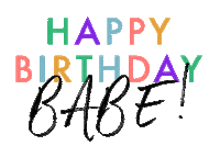 Celebrate Happy Birthday Sticker by Beauty by Earth
