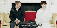 sherlock holmes lol GIF by BBC