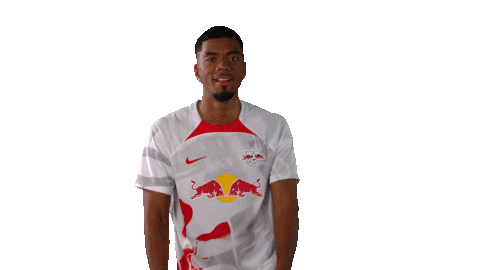 Happy Benjamin Henrichs Sticker by RB Leipzig