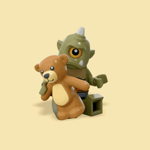 Sad Monster GIF by LEGO