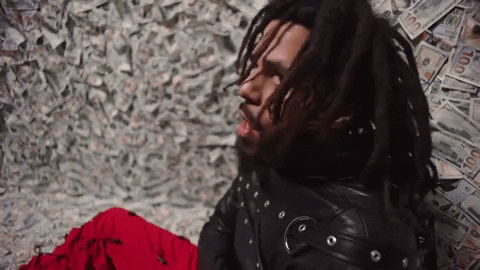 atm GIF by J. Cole