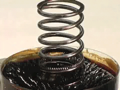 Ferrofluid Coils GIF