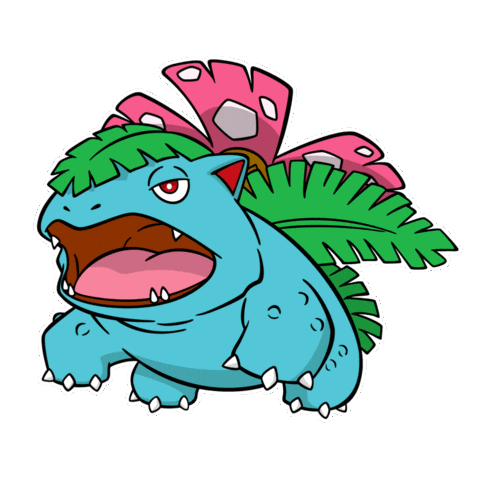 Gen 1 Grass Sticker by Pokémon