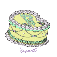 Celebrating Happy Birthday Sticker by Tasmeem