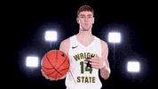 Mens Basketball College GIF by Wright State University Athletics