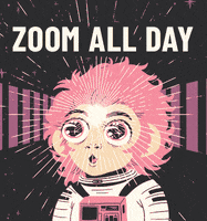 wearepop monkey zoom astronaut trance GIF