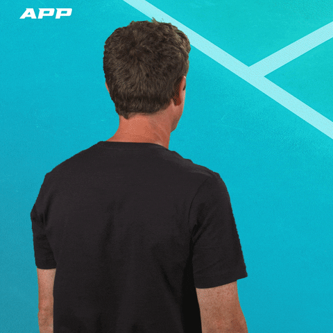 Pickleball Stare Down GIF by APP