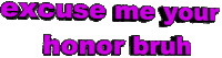 purple Sticker by AnimatedText