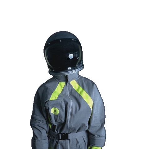 Party Astronaut Sticker by Luceo