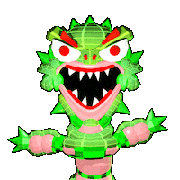 Watch Out Lol Sticker by dogdogdogdog