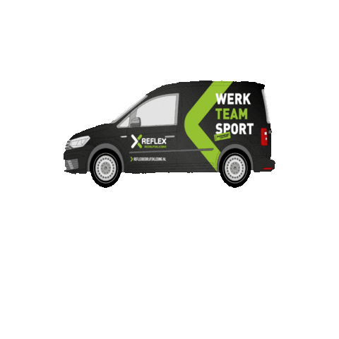 Reflexbedrijfskleding reflex bezorgen interflex vwcaddy Sticker