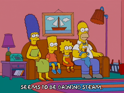 happy homer simpson GIF