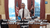 barack obama you know what it feels like when you don't have a good internet connection right GIF by Obama