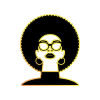 Art Girl Sticker