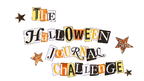 Mixed Media Halloween Sticker by Kia Creates