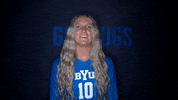 Sport Wow GIF by BYU Cougars