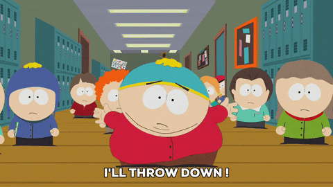 eric cartman fight GIF by South Park 