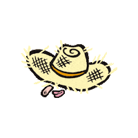 Chapeau Paille Sticker by Amnesty France
