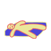 Mental Health Hug Sticker by MICA Graphic Design Motion