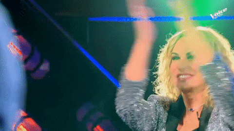 The Voice Senior Disco GIF by The Voice of Italy