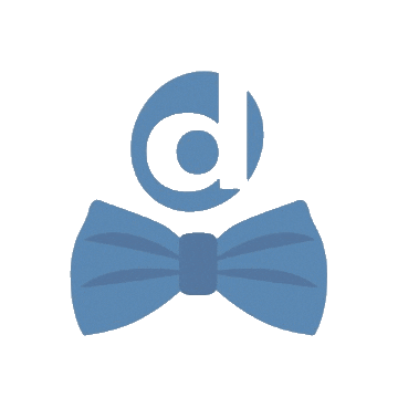 duplionline giphyupload printing envelope bowtie Sticker