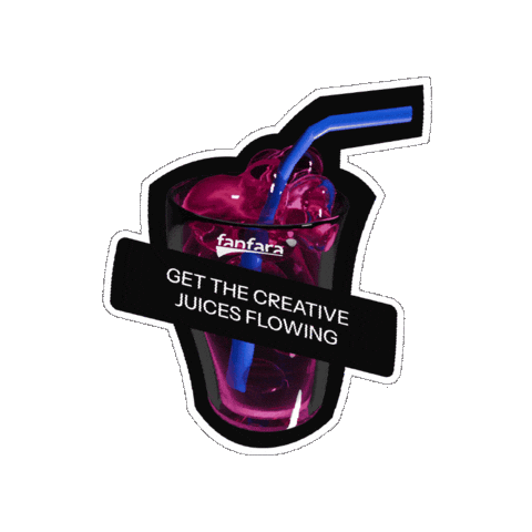 SSDMSdesign drink flow dms flowing Sticker