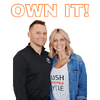 Spin Own It Sticker by Rush Cycle Bakersfield