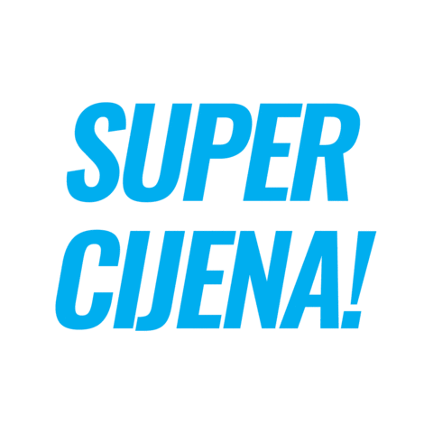 super cijena Sticker by masineialati.ba